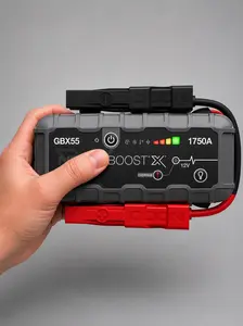 Boot GBX55 Jump Starter, 1750 A Input, 2 ft L Cable