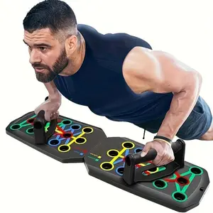 Multifunctional Push Up Board, Portable Foldable Push-up Board, Home Workout Equipment, For Chest Muscle Exercise, Strength Training