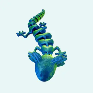Articulated Axolotl - 3d printed Flexible Sensory Toy