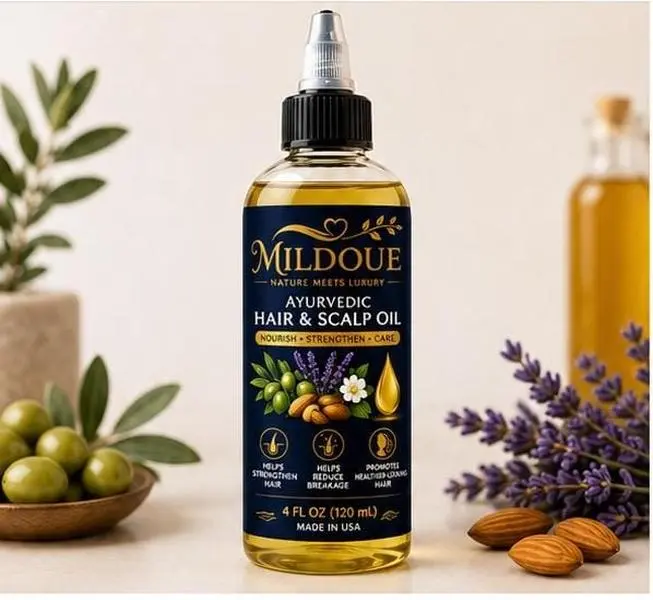 AYURVEDIC HAIR & SCALP OIL 4 OZ
