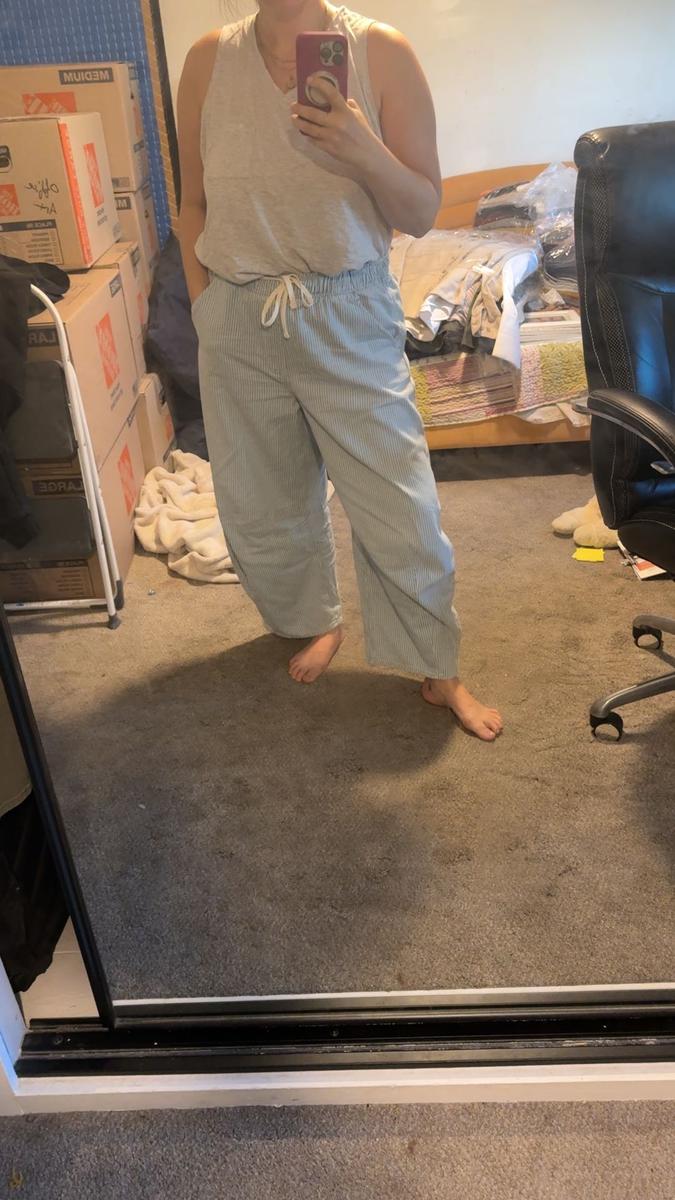 Item: Blue Railroad Stripe, L, 1