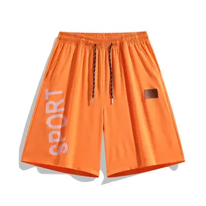 Men's Casual Mesh Shorts, Soft Stretchy Lightweight Breathable Athletic Shorts, Elastic Waist Drawstring Sports Track Shorts with Retro Striped Design, Comfortable Loose Fit Shorts for Basketball, Gym, Workout, Jogging, Beach, Summer Daily Wear