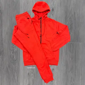 Narr - Classic UpTown Zip Up Sweat Suit - Red - 1080 z