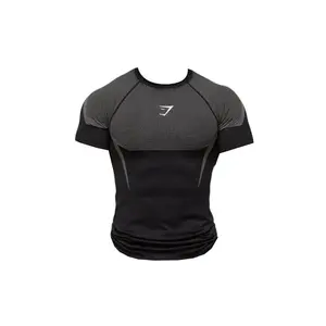 Gymshark Onyx 5.0 Seamless T-shirt Black/Light Grey (men) by StockX Gymshark Onyx 5.0 Seamless T-shirt Black/Light Grey (men) by StockX