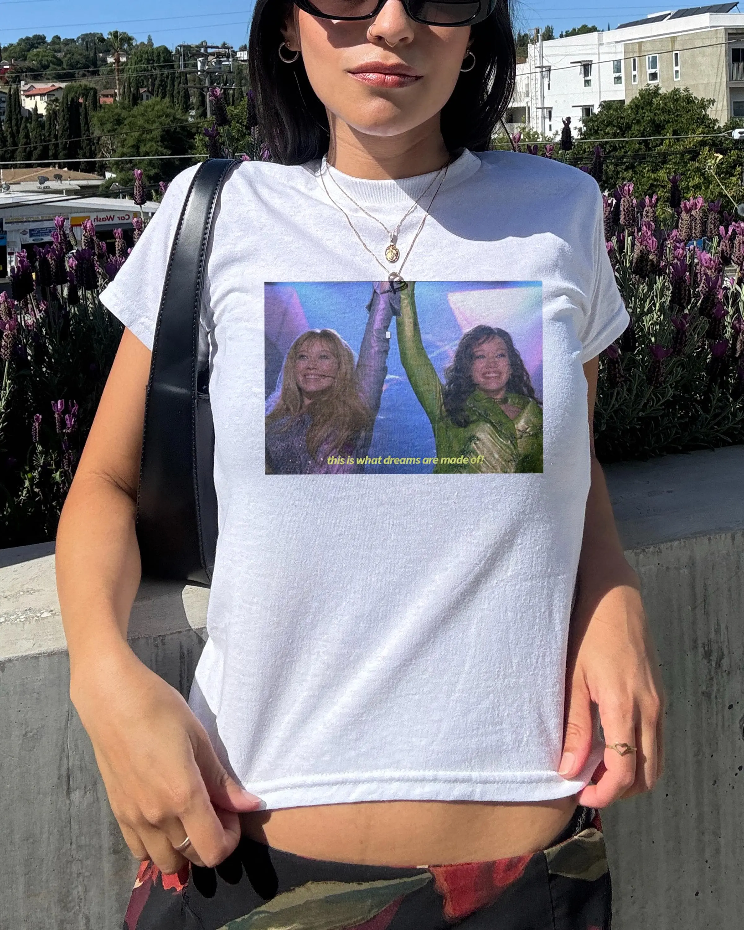 Lizzie Mcguire Baby Tee, Hilary Duff Y2K Graphic Tee, 2000s Nostalgic Tee