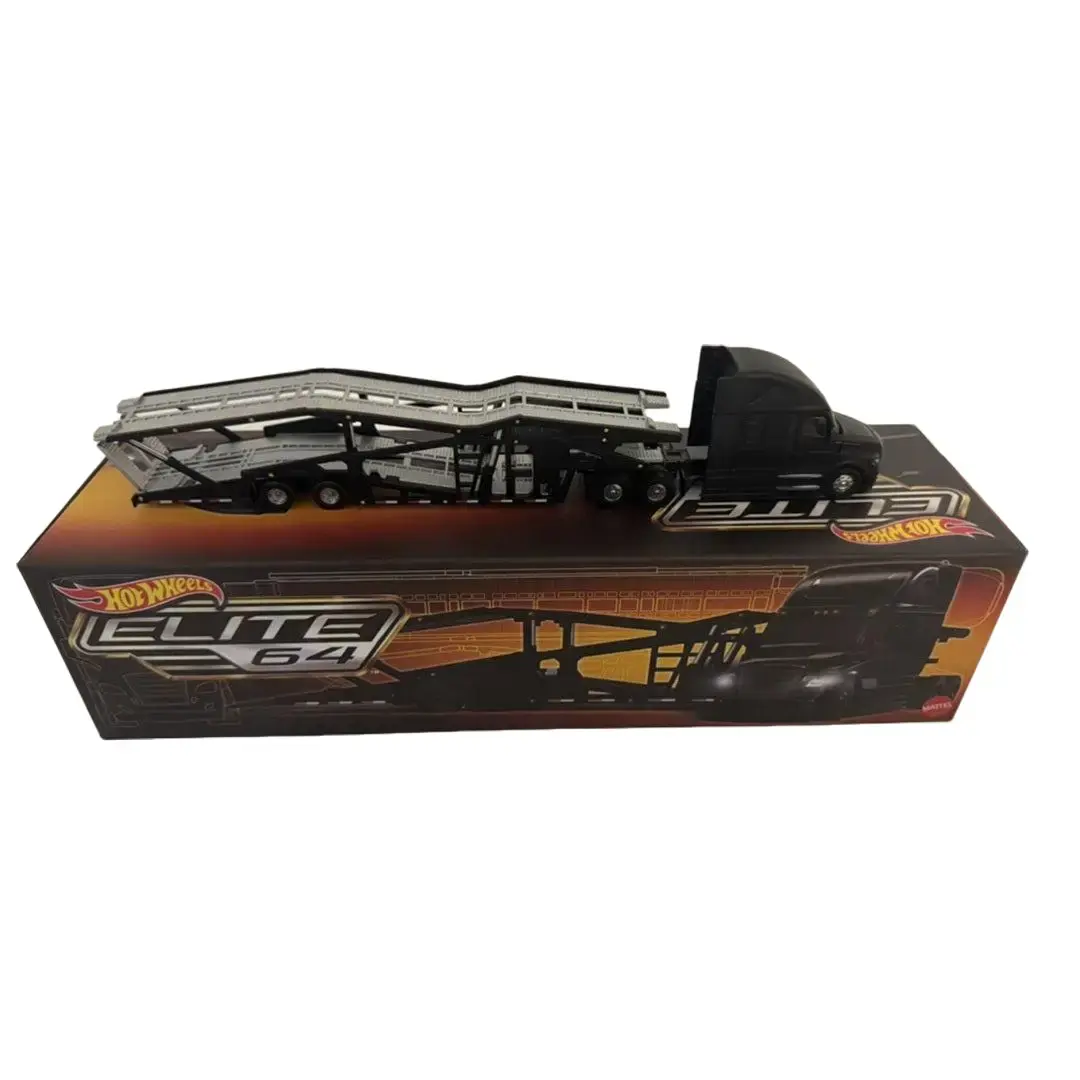 Hot Wheels Freightliner Cascadia Elite 64 Black Collectors Transporter 1:64 Diecast