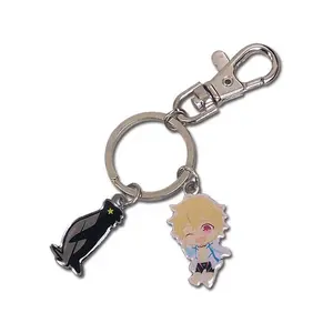 Free! - SD Nagisa Hazuki & Icon Metal Keychain