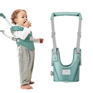 Baby Walking Harness with Handheld Assistant Belt - Secure Walking Aid for 7 - 24 Month Old Infants & Toddlers in Learning