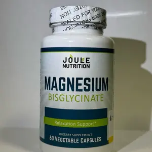 Joule Nutrition Magnesium Bisglycinate Dietary Supplement Capsules Relaxation Support for  Healthcare Vitamin Bathroom