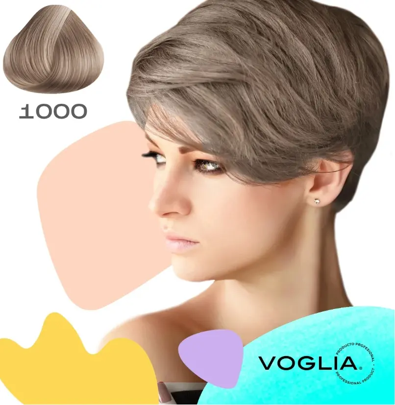 Voglia Hair Color 1000 Ash Hair Dye