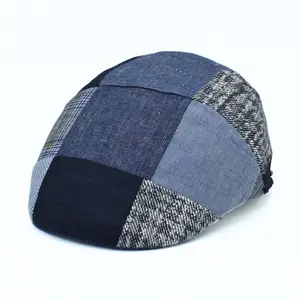 Patchwork Pattern Sports Cap