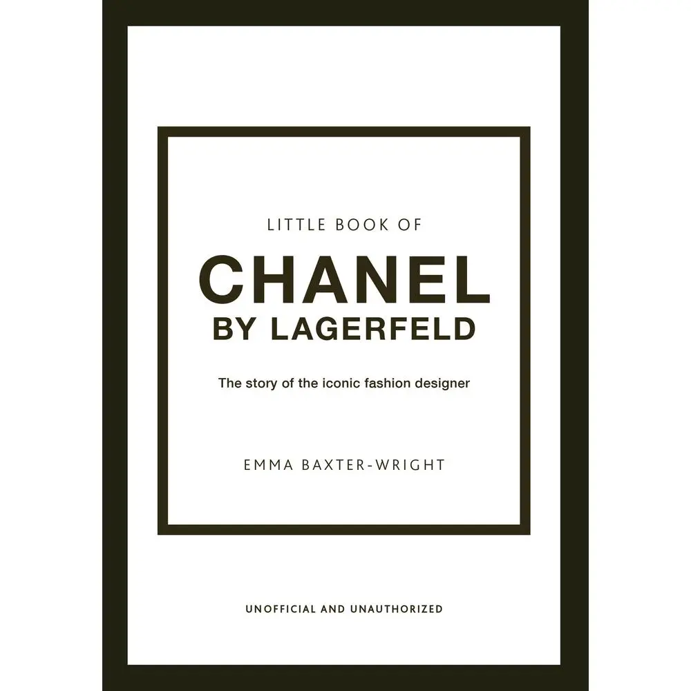 USED Book - Little Book of Chanel by Lagerfeld: The Story of the Iconic Fashion Designer by Baxter-Wright, Emma (Hardcover) - english