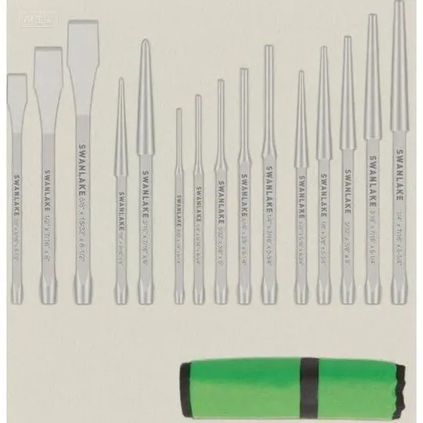 **Optimized Title:**   Durable Steel Punch and Chisel Set for Metalworking – Professional Grade Hand Tools with Taper Punch, Cold Chisels, Pin Punch – Multipurpose Workshop Essentials – Heavy Duty Construction – Precision Crafted for Durability
