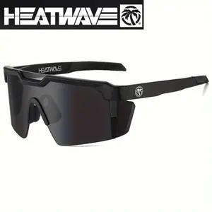 Heatwave Style Cycling Sunglasses, Uv400 Protection, Windproof Sports Goggles, for Men Women, Outdoor Biking, Driving, Fishing
