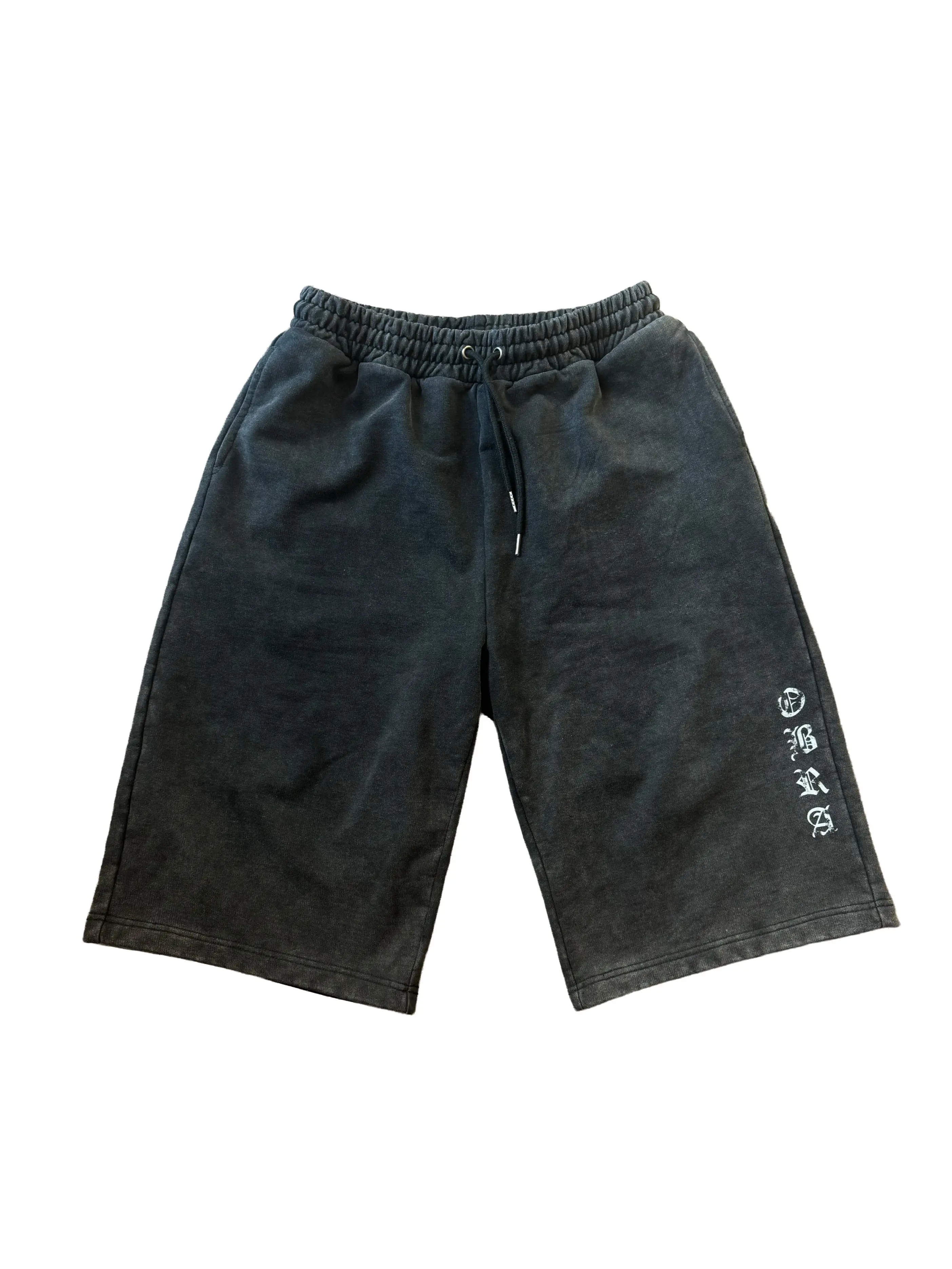 LAX Shorts [3/4 Sweat Shorts] [Stone Washed]