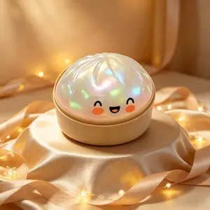 New Flash Bun Toy with Gift Box, Slow Rebound, Squeeze Ball, Relieve Stress, Sensory Toy