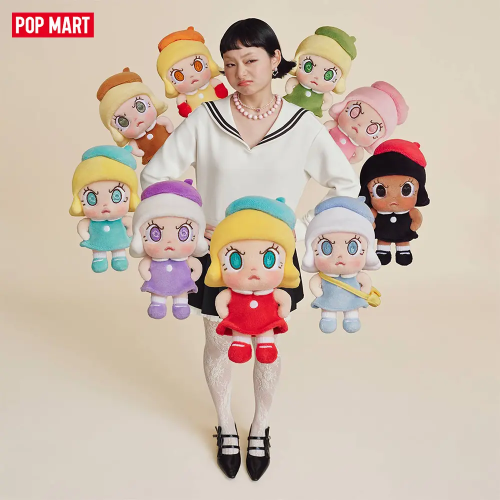 POP MART Angry Molly - Angry Energy Series Plush Pendant Blind Box,Surprise Gift