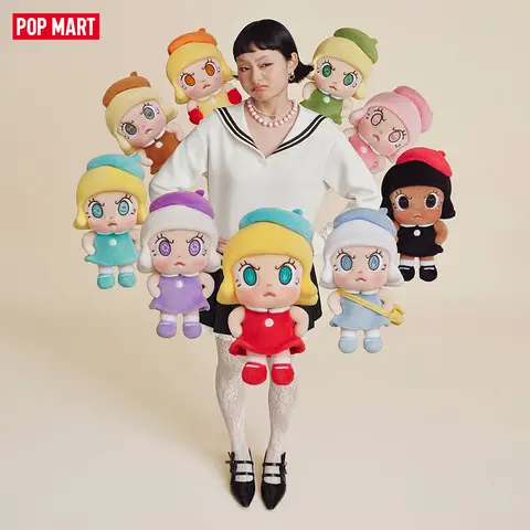 POP MART Angry Molly - Angry Energy Series Plush Pendant Blind Box,Surprise Gift