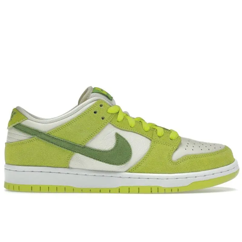 Nike Men's SB Dunk Low Green Apple Skateboarding Shoes, from StockX