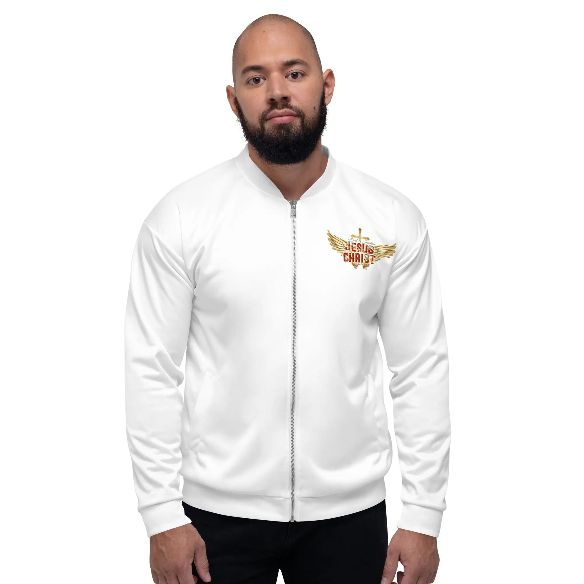 Jesus Christ Unisex Bomber Jacket