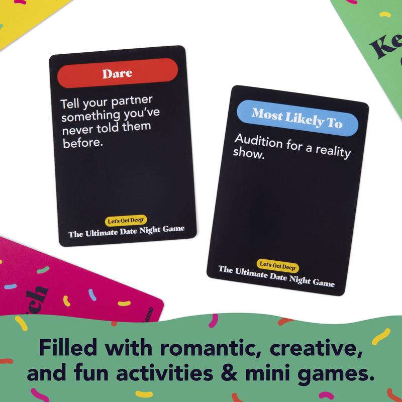 The Ultimate Date Night Game for Couples – Fun at-Home Game with 300 Cards, Including Activities, Conversation Starters and Challenges
