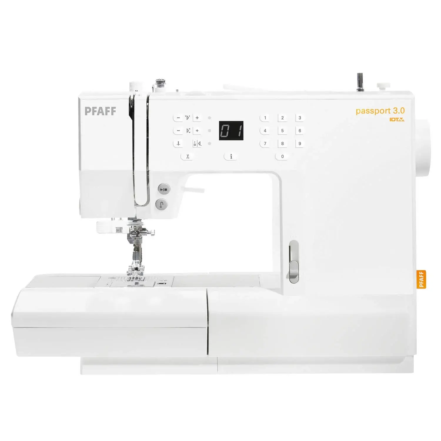 PFAFF Passport 3.0 Automatic Sewing Machine - 14.7 lbs Mini Portable Travel Model, 100 Built-In Stitches, Ideal for Sewing Classes, Free Online Quilting Classes, 0% Financing Available