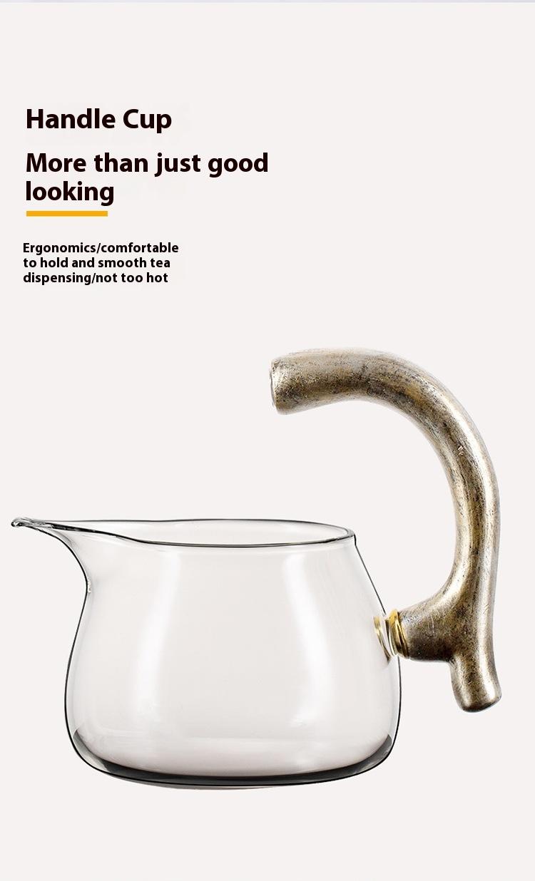 Semi-Automatic Teaware Suit Magnetic Suction Glass Tea Maker