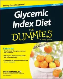 USED Book - Glycemic Index Diet for Dummies by Raffetto, Meri (Paperback) - english