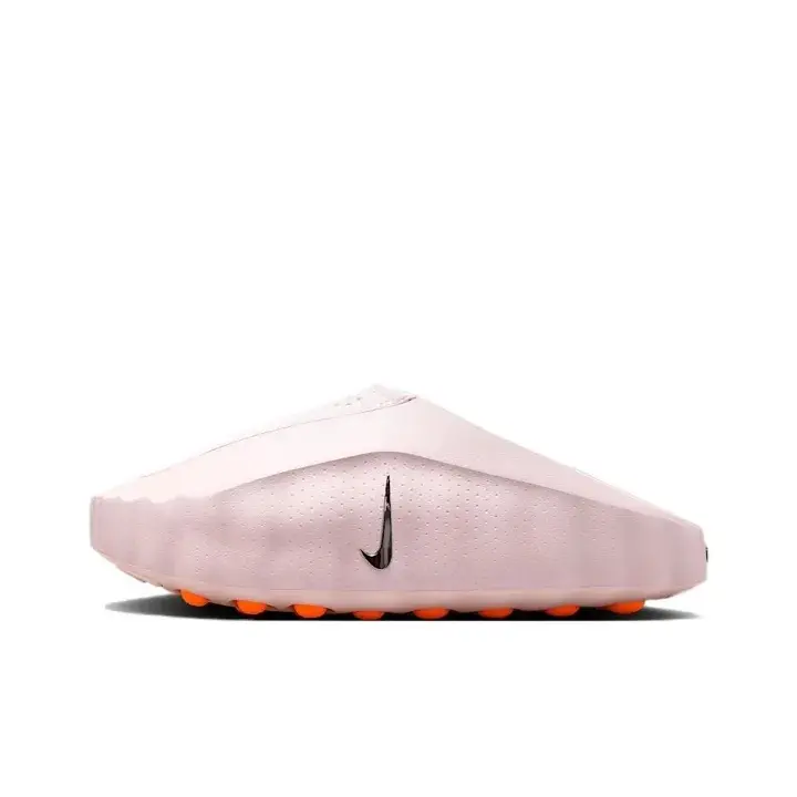 Unisex Closed Toe Clog Slippers Baby Pink Perforated EVA Thick Platform Slides Cloud Cushioned Orange Round Nubbed Non Slip Outsole House Slippers Indoor Outdoor Daily Slide Sandals