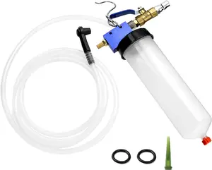 Pneumatic Brake Fluid Extractor Tool – Vacuum Oil Bleeder for Car & Motorcycle, Power Steering, Engine, Gear Oil & Coolant Replacement