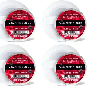 Bath & Body Works Car Fragrance Refill  0.2 fl oz - 4 Pack of 6 mL Refills