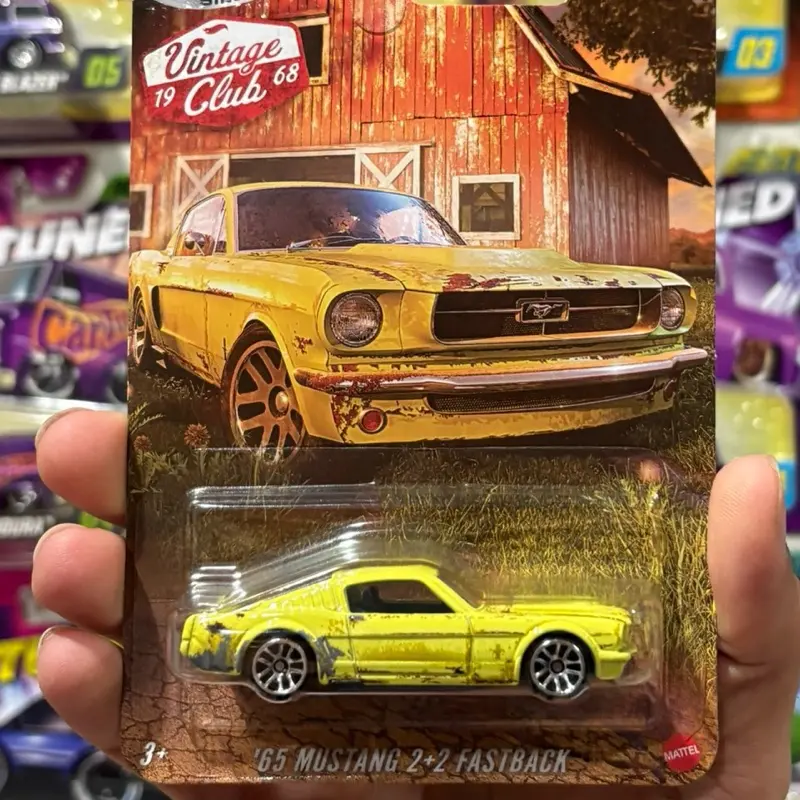 Vintage Club Classic 1965 Mustang fastback 1:64 scale Diecast car