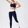 Women's Colorblock Asymmetrical Strap Sports Bra - High Stretch, Moisture-Wicking, Quick Dry, Breathable, Deep U-Neck Yoga Activewear for Yoga, Gym