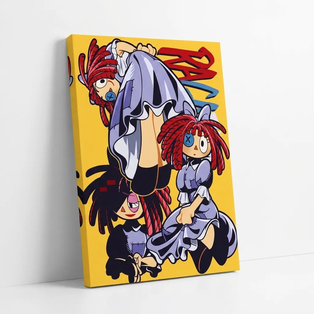 The Amazing Digital Circus Poster, Ragatha Poster, Anime Wall Art Decor, Bedroom Decoration Print, Gift for Anime Fans