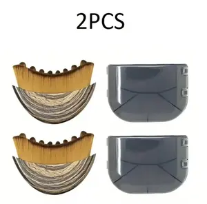 2PCS Lymphatic Contour Face Brush for Jawline Chin Sculpting Dry Brushing Massager for Lymphatic Drainage  Facial Fatigue Relief Ergonomically Designed to Fit The Skin Precisely Beauty Roller Daily