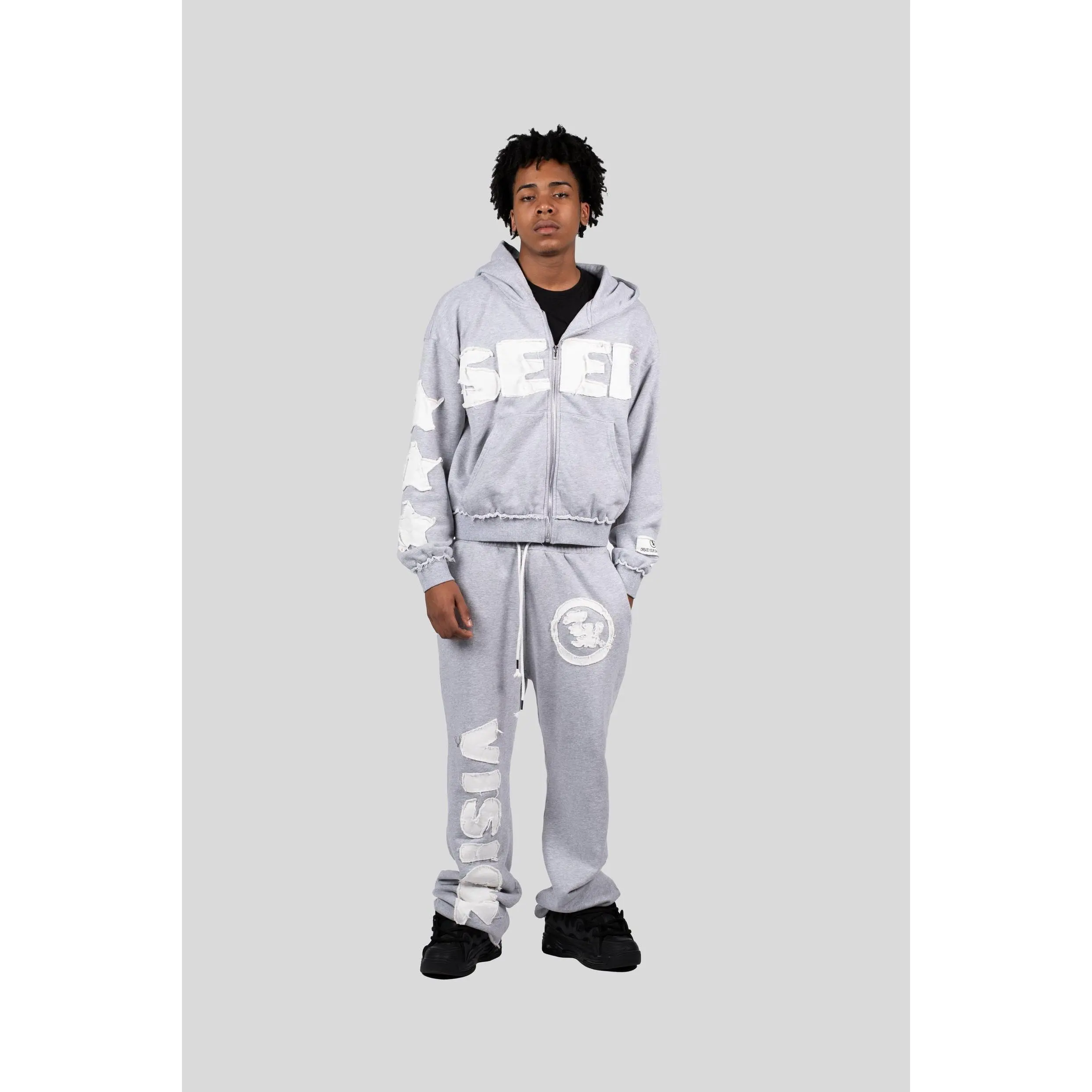 SEEK ZIPUP Unisex Cotton Hoodie - TikTok Shop