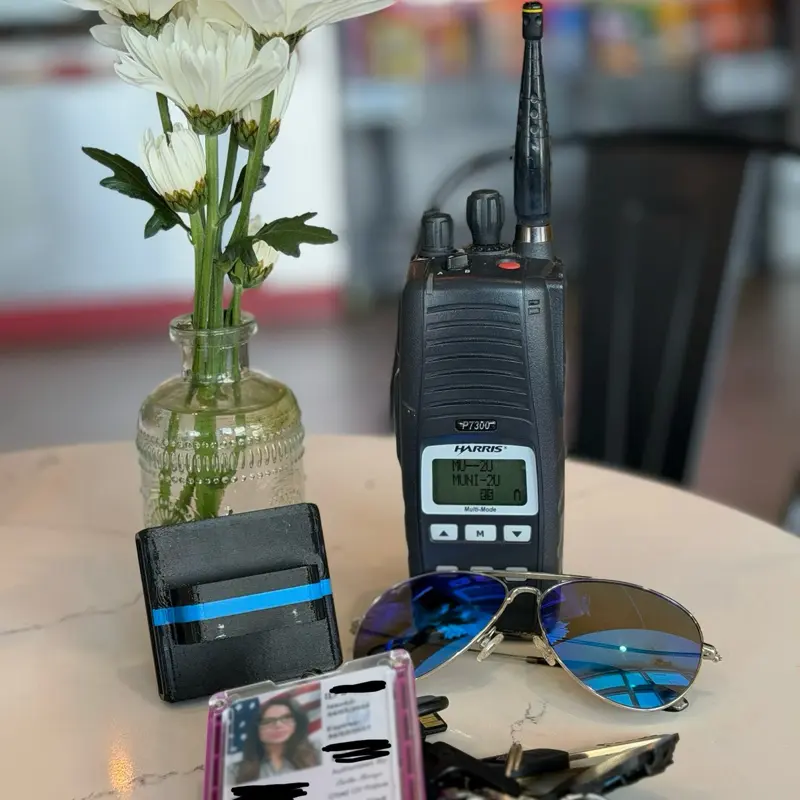 First Responder Belt Radio Clip