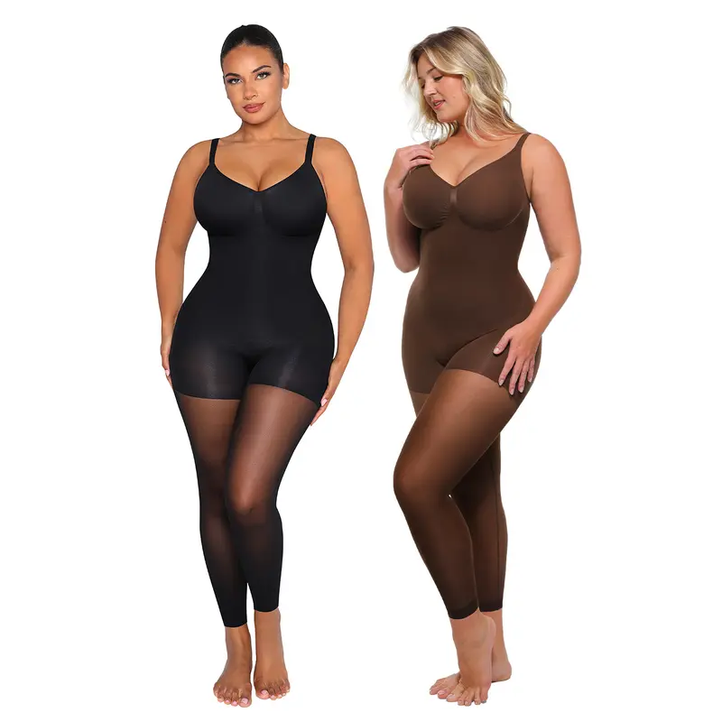 Shapellx MistWeave Skin Flow Full Coverage Bodysuit Bundle Seamless Complete Shaper Seamless Sculpting