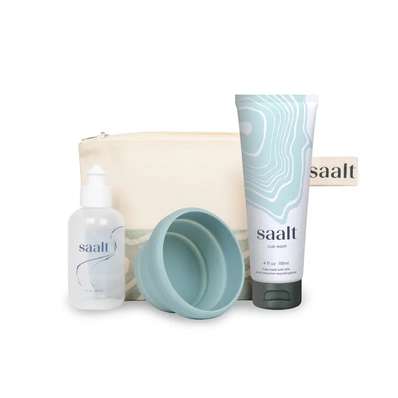 Saalt Travel Kit - Menstrual Cups and Discs