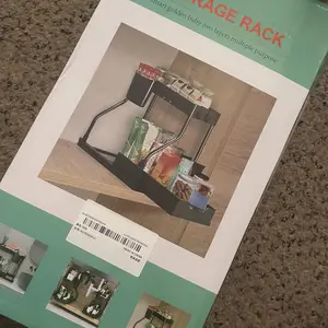 2-Layer Pull-Out Storage Rack, Large-Capacity Drawer, Home Organizer for Kitchen and Bathroom #TOP PICKS