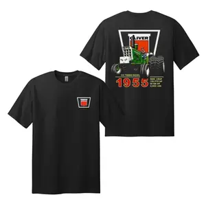 Oliver 1955 Tractor Shirt – Vintage Farm Equipment Graphic Tee, Classic Oliver Farming Gift, Men’s Tops