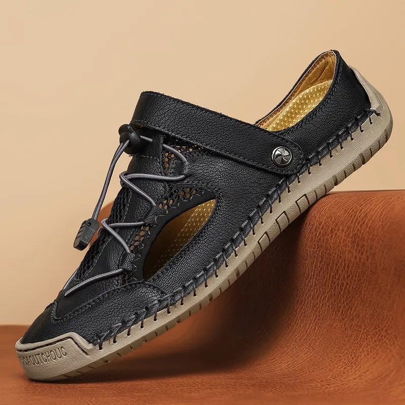 Men's Closed Toe Sandals For Men Leather Dress Mens Hiking Men White Blue Brown Black Size Summer Flip Flops Slippers Shoes Male Shoe Casual - TikTok Shop Men's Closed Toe Sandals For Men Leather Dress Mens Hiking Men White Blue Brown Black Size Summer Flip Flops Slippers Shoes Male Shoe Casual - TikTok Shop