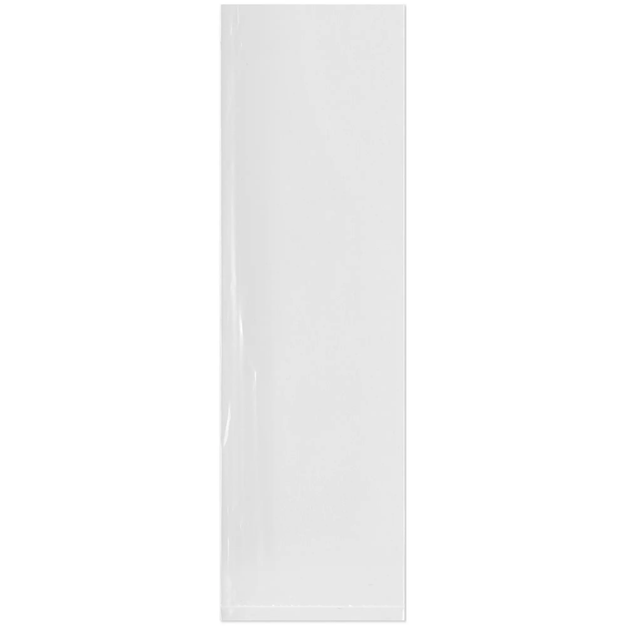 Plymor 3" x 10", 2 Mil Flat Open Clear Plastic Poly Bags