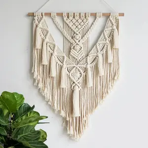 Macrame Woven Wall Hanging - Boho Wall Decor
