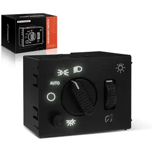 KDO  Headlight Switch Headlamp Dimmer Switch For 2003-2007 Chevy Silverado Avalanche Suburban Tahoe & GMC Sierra Yukon XL & Cadillac Escalade, Replaces 19381535 15194803