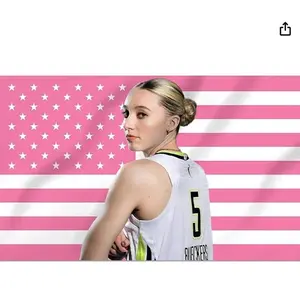 2x3 Ft Decorative Paiges Bueckers Flag Double Stitched with Brass Grommets, Wall Hanging Room Decor College Dorm Office Decorations 2 X 3 Foot Cotton Size