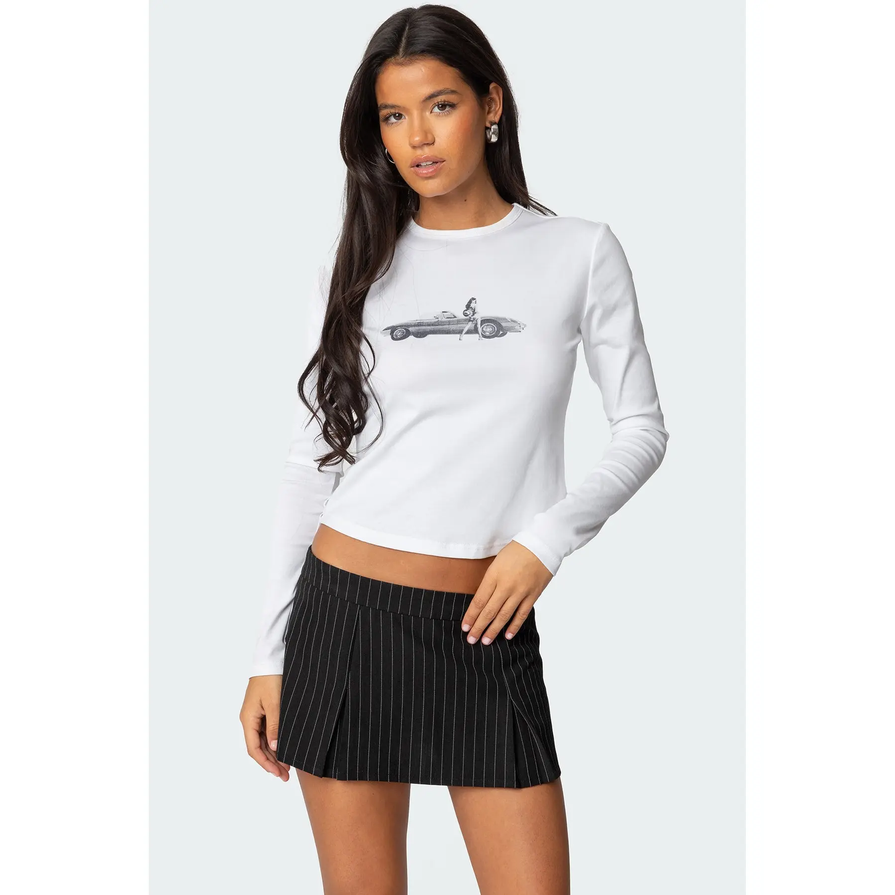 Retro Roadtrip Long Sleeve T Shirt