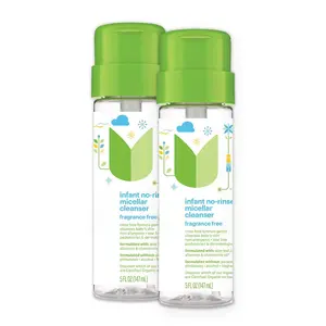 Infant No-Rinse Micellar Cleanser, 5 Fl Oz (Pack 2)