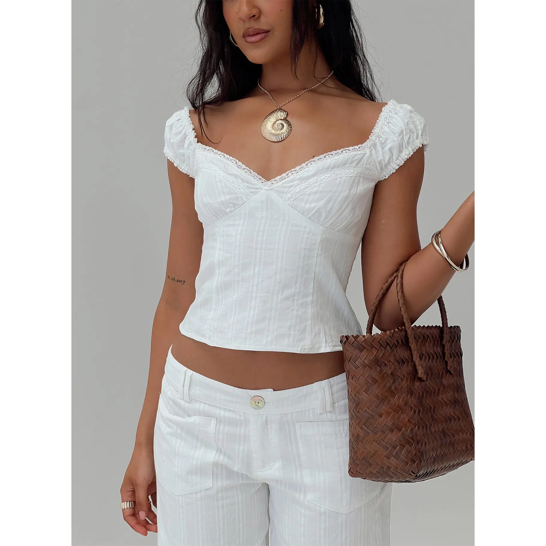 Fyrie Top White