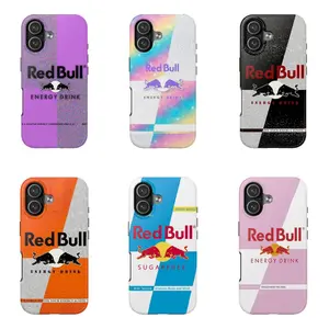 Red& bull Night Shift Holographic Phone Case Compatible with iPhone 17 16 15Pro, 14, 13, 12, 11, 8, XR Mini, Pro Max, Plus & SAMSUNG GALAXY 21 S22 S23 S24 25 ULTRA PLUS Accessories Protection unisex
